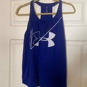 Under Armour tank top Large Blue